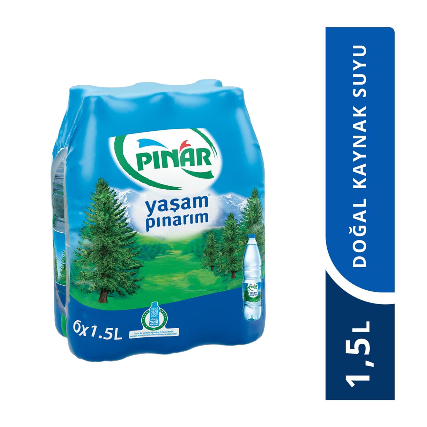 Pınar 1.5 lt Pet Su (6 Adet)
