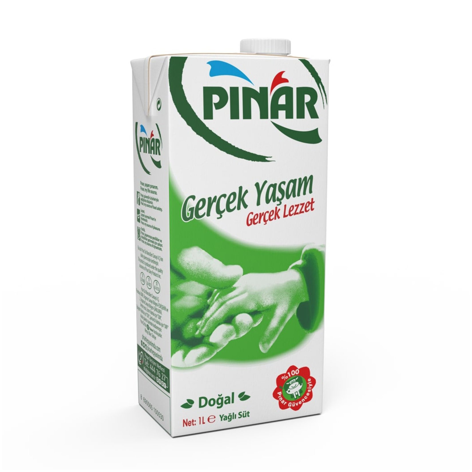 Pınar Yağlı Süt 1 Litre 