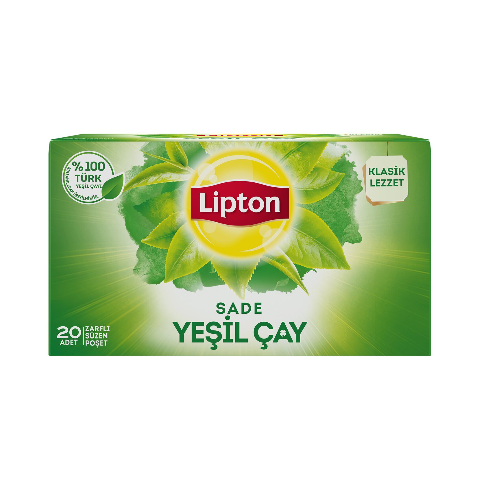 Lipton Yeşil Çay Sade 20'li