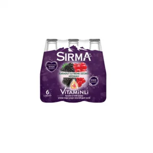Sırma Karadut Frenk Üzüm 200 ml (24'lü Paket)